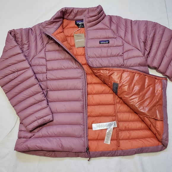 Patagonia Women's Down Sweater Puffer Jacket XXL Evening Mauve NEW - Picture 1 of 11